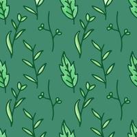 Artistic floral seamless patterns. Vector graphic for paper, cover, fabric, and other users.