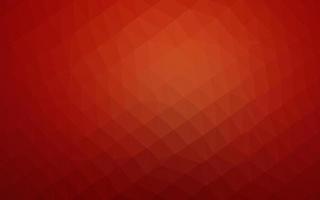 Light Red vector blurry triangle pattern.