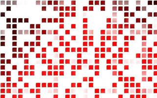 Light Red vector pattern in square style.