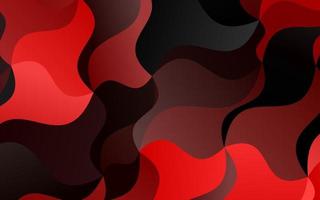 Light Red vector template with bubble shapes.