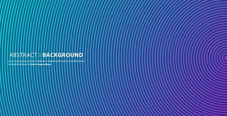Circle line colorful halftone gradients background. Round for design elements in concept of technology, science or modern. Eps10 vector