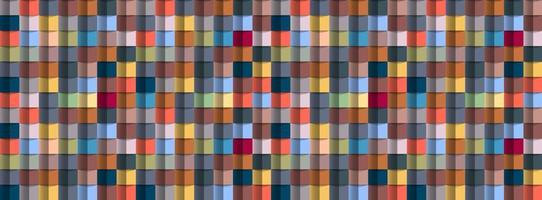 Geometric abstract colorful background, 3D effect, trendy colors vector