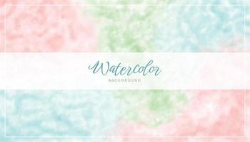 colorful abstract watercolor texture background design vector