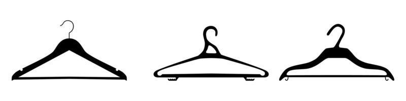 Hanger Clothes hanger icon black color outline 5158535 Vector Art at  Vecteezy