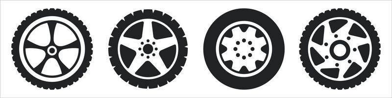 car wheel abstract vector