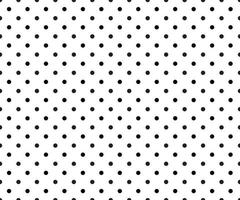 black and white polka dot pattern background vector