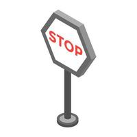 Stop Sign Concepts vector