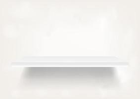 empty shelf vector