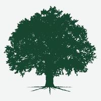 trees silhouettes vector