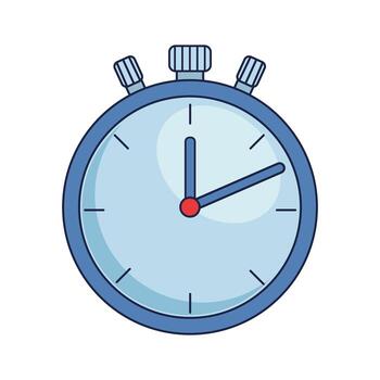 timer chronometer device vector