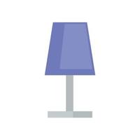 blue home lamp vector