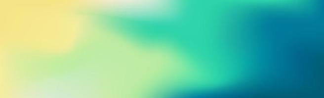 Blurred large panoramic summer background multicolored gradient vector