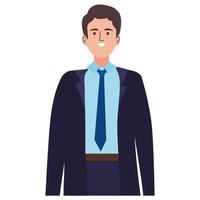 Businessman cartoon design vector