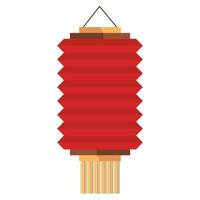 traditional chinese lamp vector