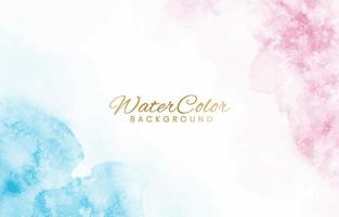 Abstract colorful watercolor for background. vector