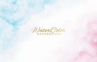 Abstract colorful watercolor for background. vector