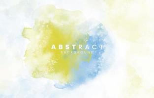 Abstract colorful watercolor for background. vector