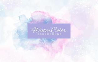 Abstract colorful watercolor for background. vector