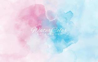 Abstract colorful watercolor for background. vector