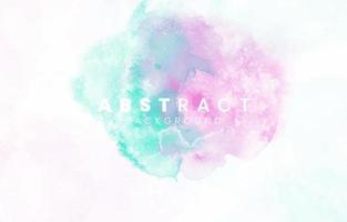 Abstract colorful watercolor for background. vector