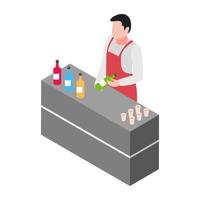 Drink Corner Concepts vector