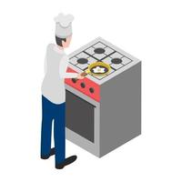 Cooking Kiosk Concepts vector