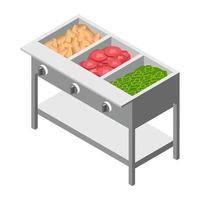 Salad Bar Concepts vector