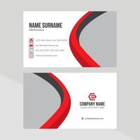 Free Business Card Template Vector Modern Creative and Clean