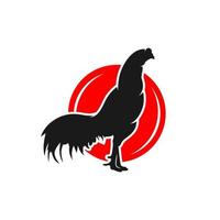 logotipo de pollo de bangkok moderno vector