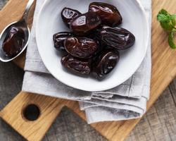 Dried dates fruits photo