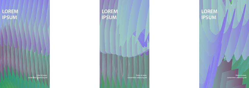 set of abstract gradient background. EPS 10