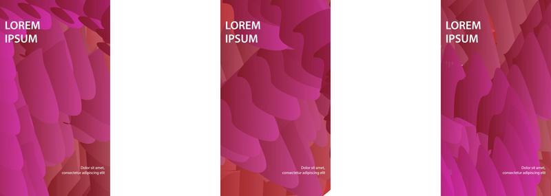 set of abstract gradient background. EPS 10