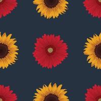 florals beautiful seamless pattern vector design