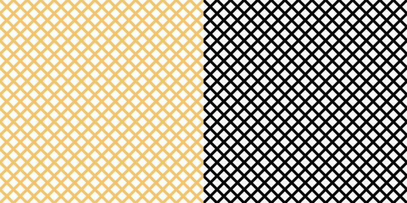Mesh seamless pattern. Waffle texture repeating pattern. Vector flat style.