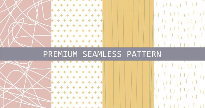 fondo con patrón simple sin costuras vector