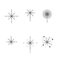 Firework modern design  vector on white background