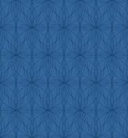 BLUE BACKGROUND WITH VECTOR VINTAGE FLORAL PATTERN