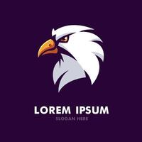 Awesome Eagle logo design vector with modern illustration concept style for badge, emblem, sport, business, gaming or esports