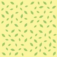 seamless background pattern with leaves vector