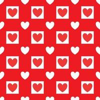 seamless pattern for Valentine's Day with heart pattern seamless vector