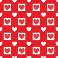 seamless pattern for Valentine's Day with heart pattern seamless vector