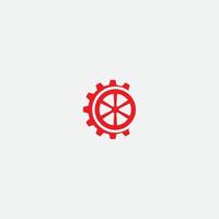 GEAR logo design template vector