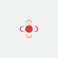 Collection of logos. Technology, biotechnology, high tech, fintech icons and symbols vector