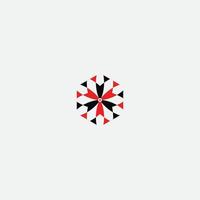 Abstract business logo set. Corporate identity design elements. Network connect, integrate, grow concepts. Science technology, health and medical, market logotype collection. Color Vector brand icons