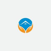 home icon square vector logo