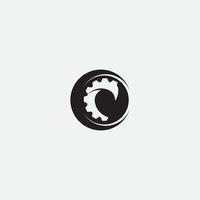 GEAR logo design template vector