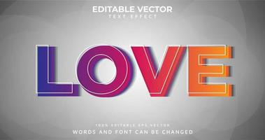 Editable Text effect Vector