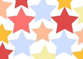 colorful star background with abstract theme vector