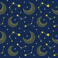 Stars Seamless Pattern vector