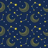 Stars Seamless Pattern vector